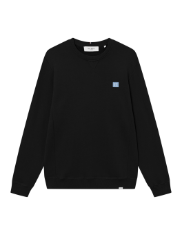 Piece Sweatshirt Black/Washed Denim Blue